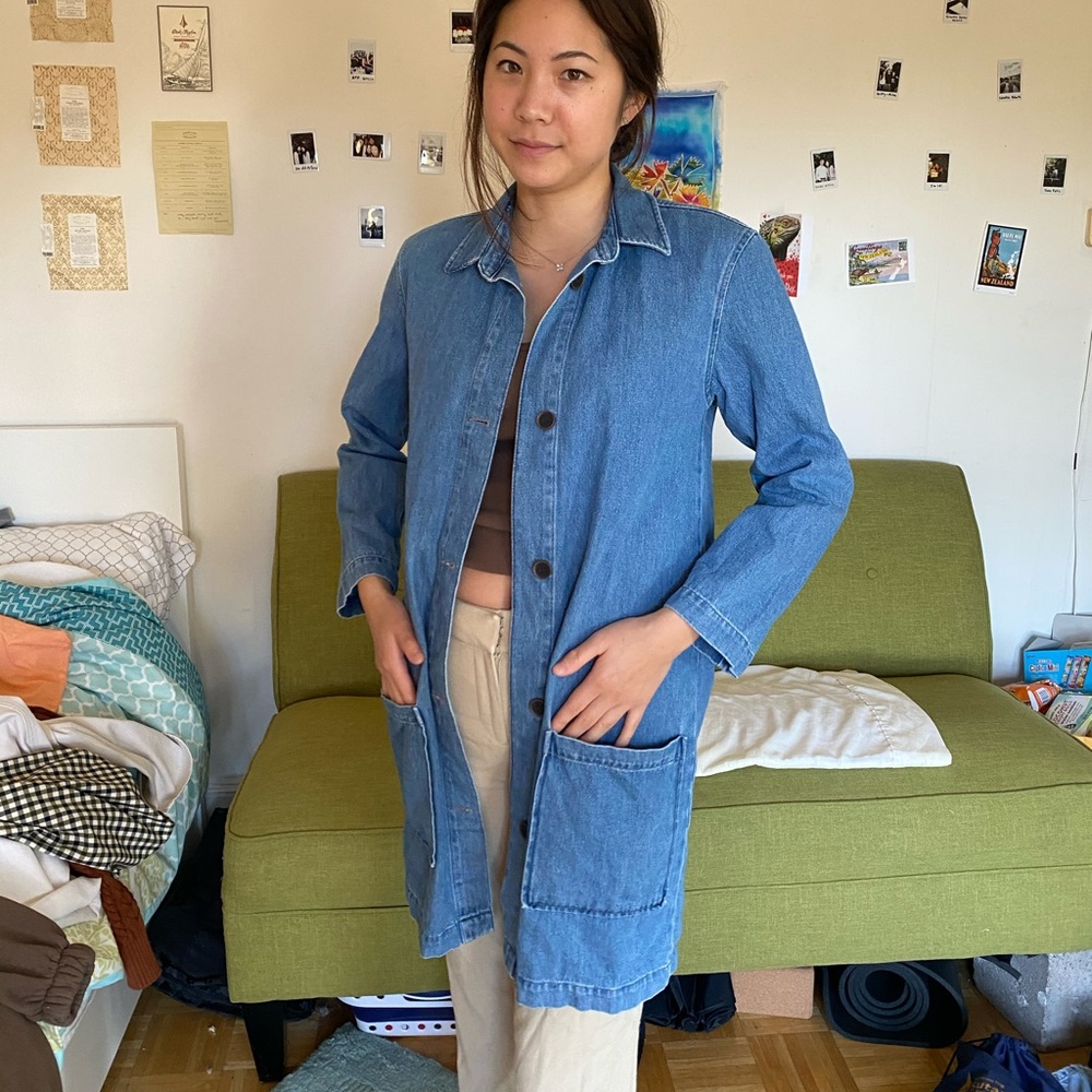 Jean shacket